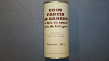 Cous farcis de canard au foie gras 35% - 500g