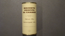 Magrets confits de canard - 400g